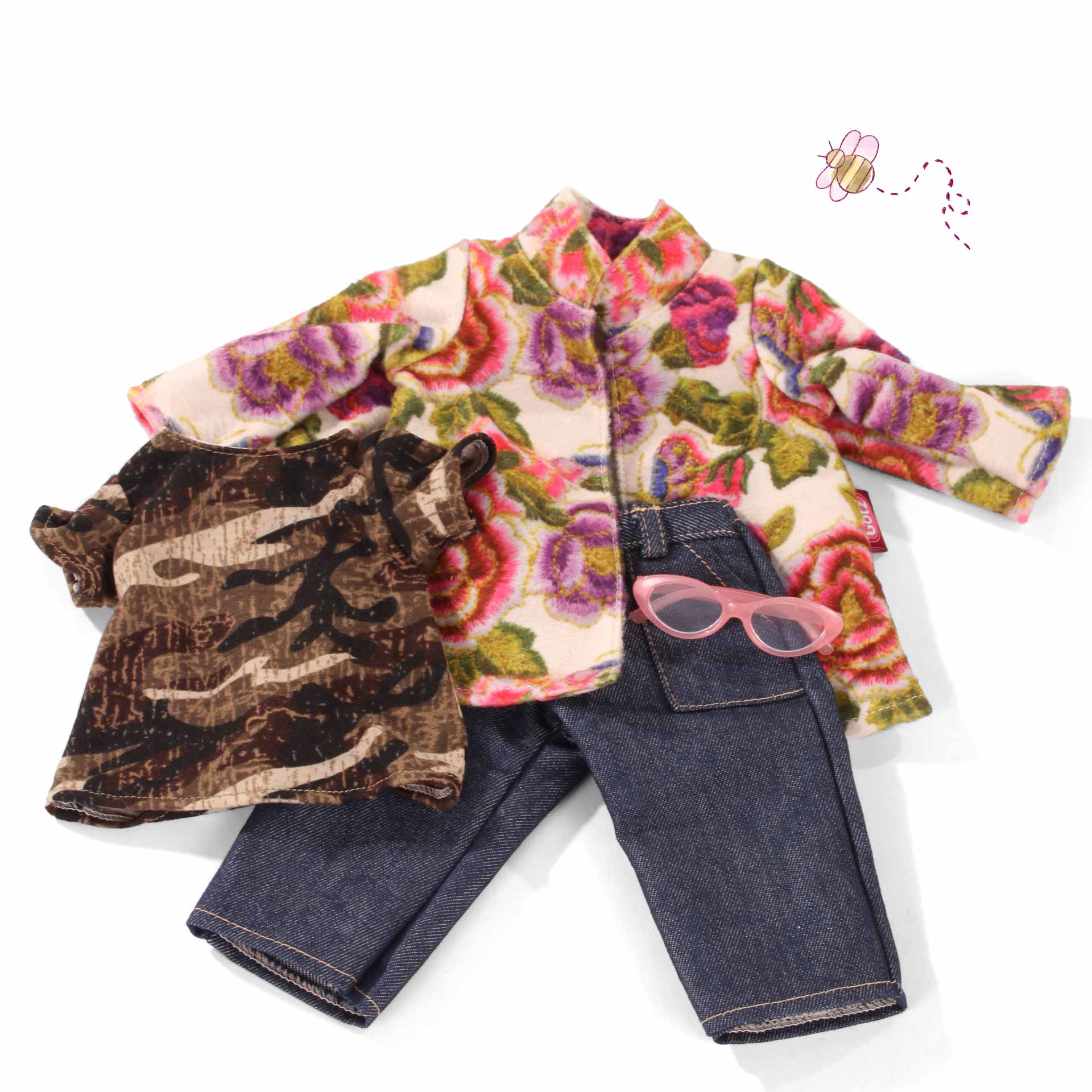 kombi-garden-rose-bekleidung-goetz-jacke-brille-shirt-camounflage-denim-jeans