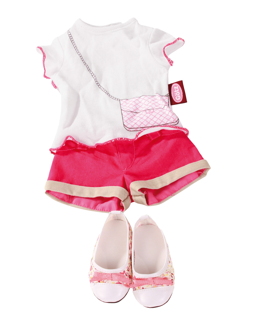 hannah-at-the-ballet-stehpuppe-goetz-zubehoer-shorts-ballerinas-shirt