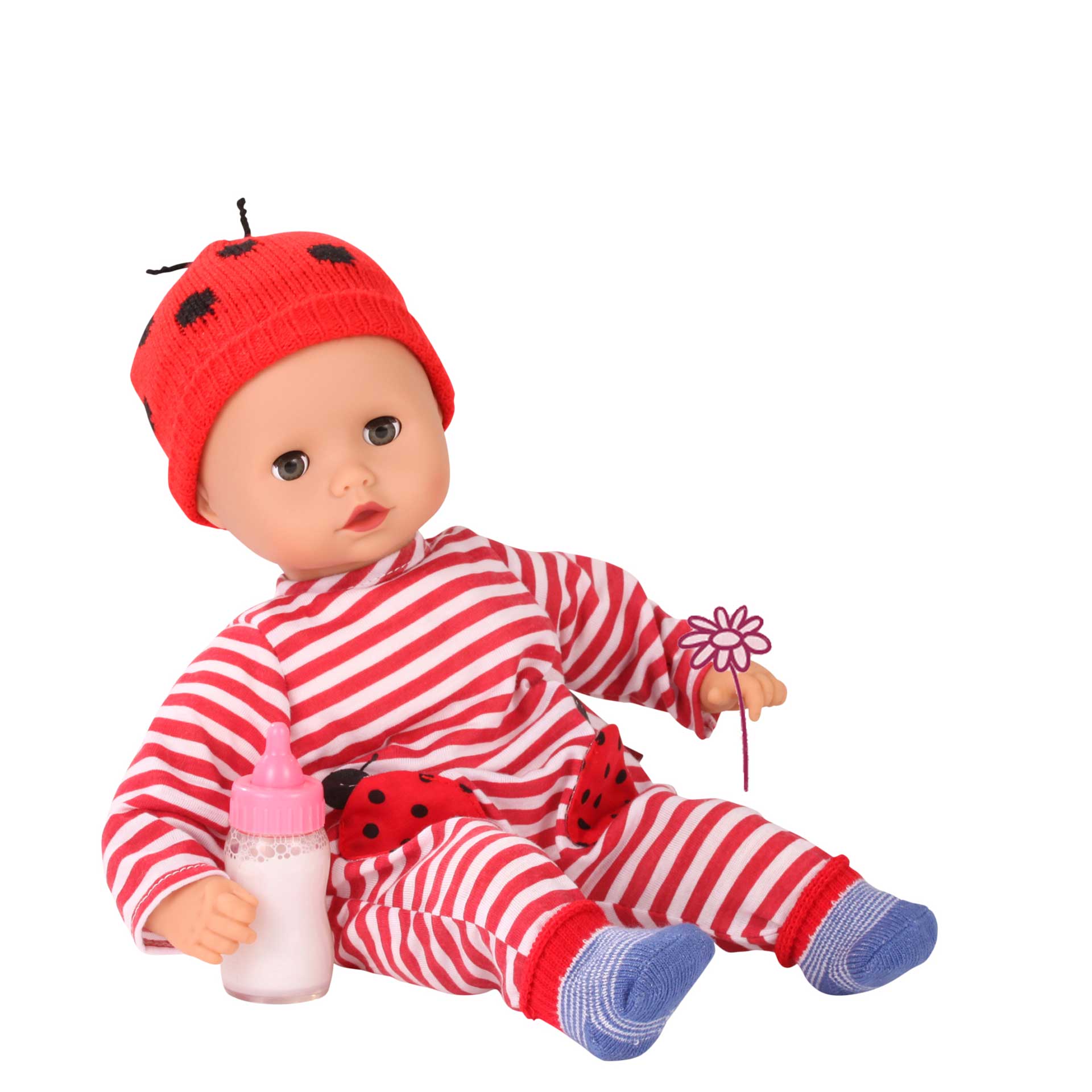 3403094-set-ladybug-bekleidung-goetz-emo set-ladybug-bekleidung-goetz-strampler-marienkaefer-soeckchen-struempfe-trinkflasche-milchflasche-muetze
