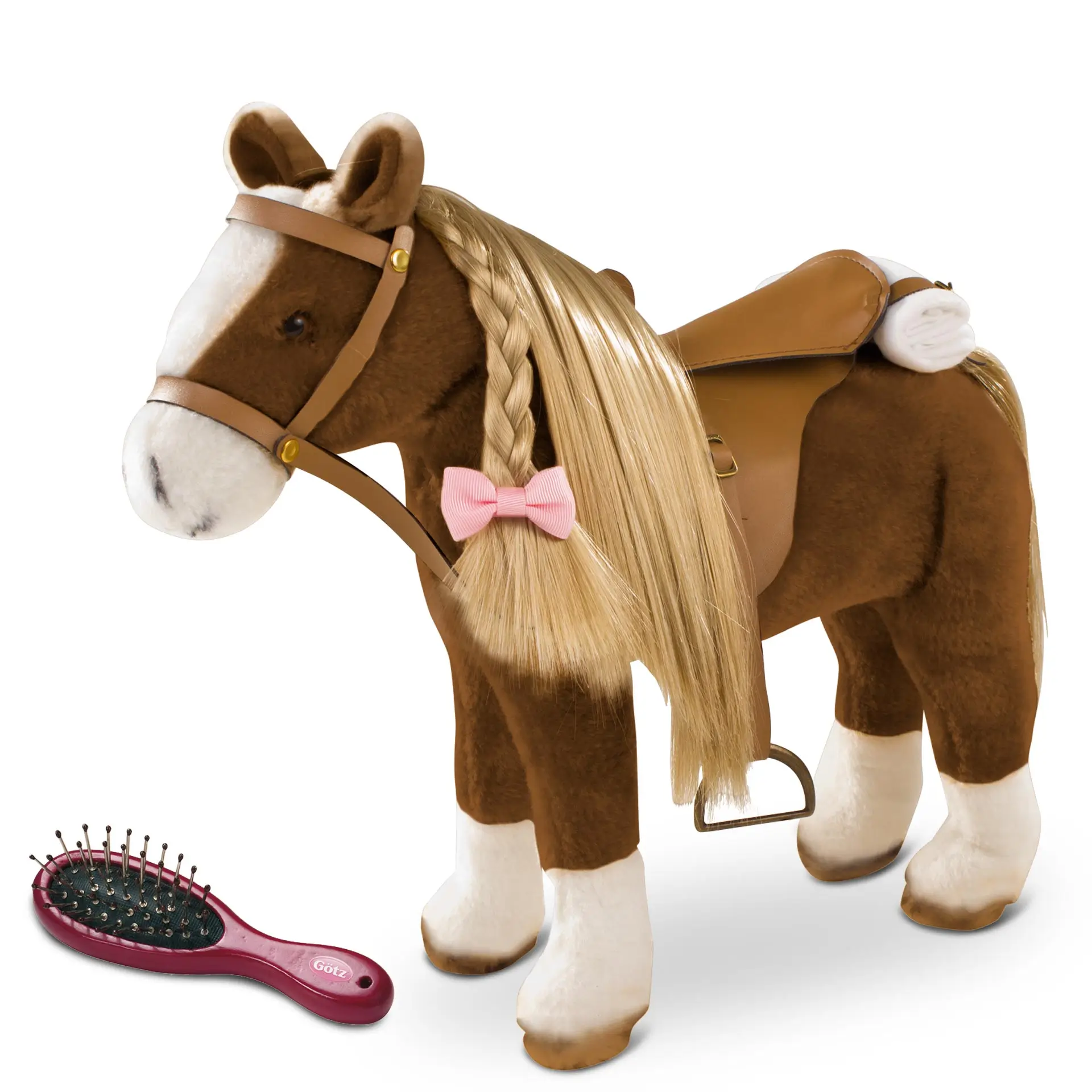 3402375-kaemmpferd-pferd-goetz kaemmpferd-pferd-sattel-zaumzeug-buerste-lockenwickler-frisieren-reiten-goetz