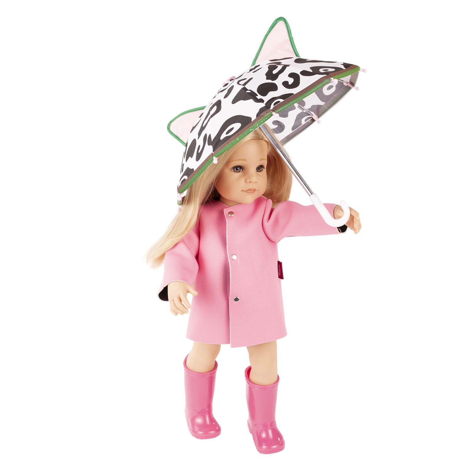 set-pink-rain-goetz-gummistiefel-stehpuppe-regenschirm-mantel-stehpuppe