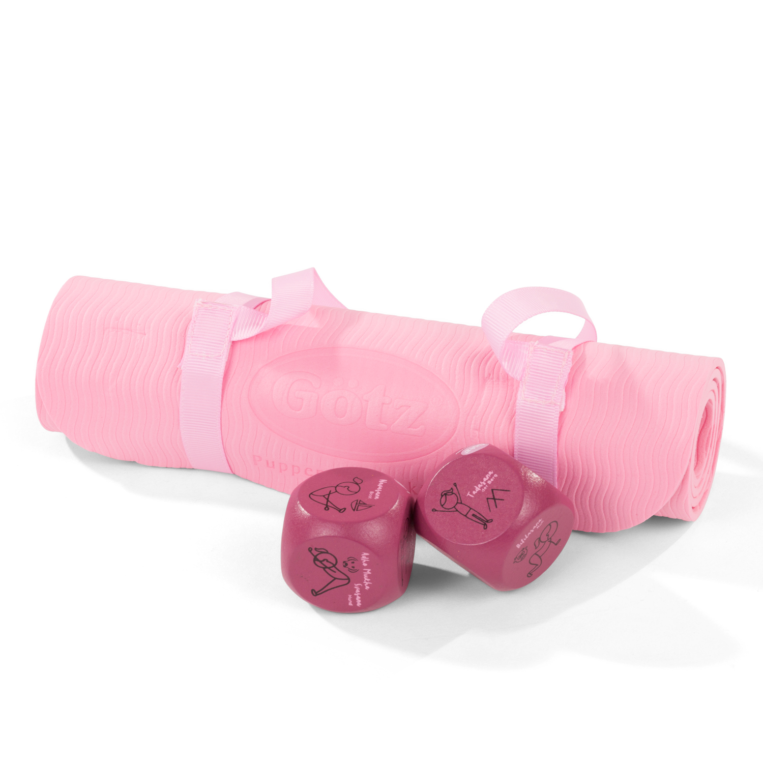 2111022-lotta-yoga-multigelenkstehpuppe-goetz lotta-yoga-multigelenkstehpuppe-goetz-matte-mit-tragegurt-uebungswuerfel