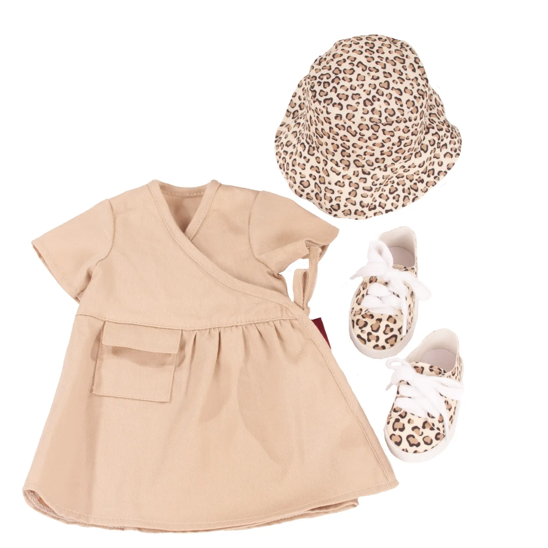 kombi-sooo-tiger-bekleidung-goetz-kleid-wickelkleid-cappy-hut-stoffschuhe-sneakers-emo