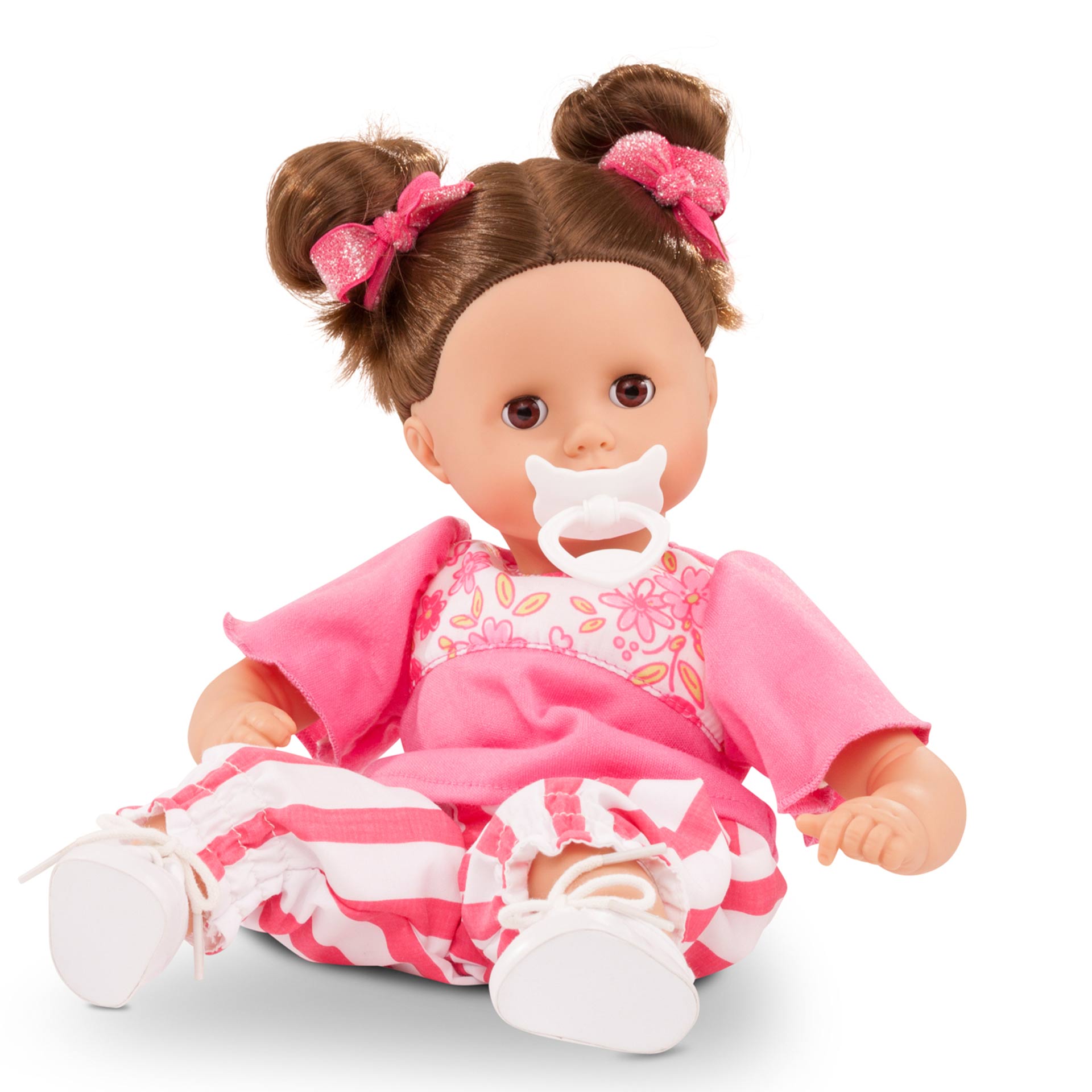 2120945-muffin-stripe-vibes-babypuppe muffin-stripe-vibes-babypuppe-shirt-hose-sneakers-haargummis-schnuller-goetz