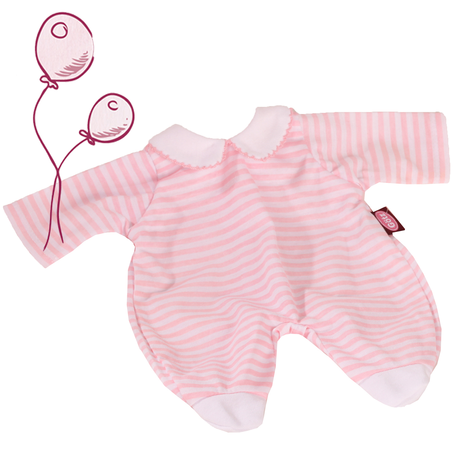 Romper suit Pink Stripes