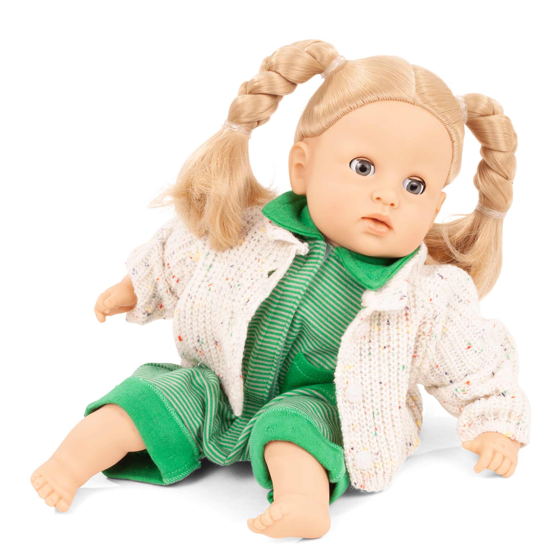 kombi-gruen-bekleidung-goetz-strickjacke-strampler-sommeranzug