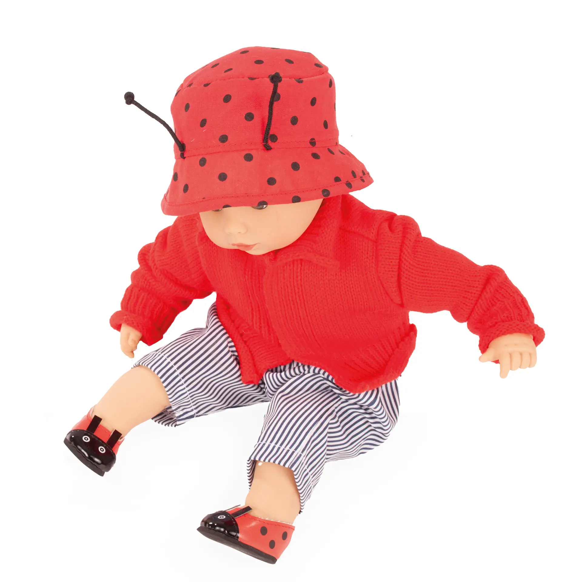 3403624-set-ladybug-bekleidung-goetz set-ladybug-bekleidung-goetz-hut-schuhe-sommerschuhe