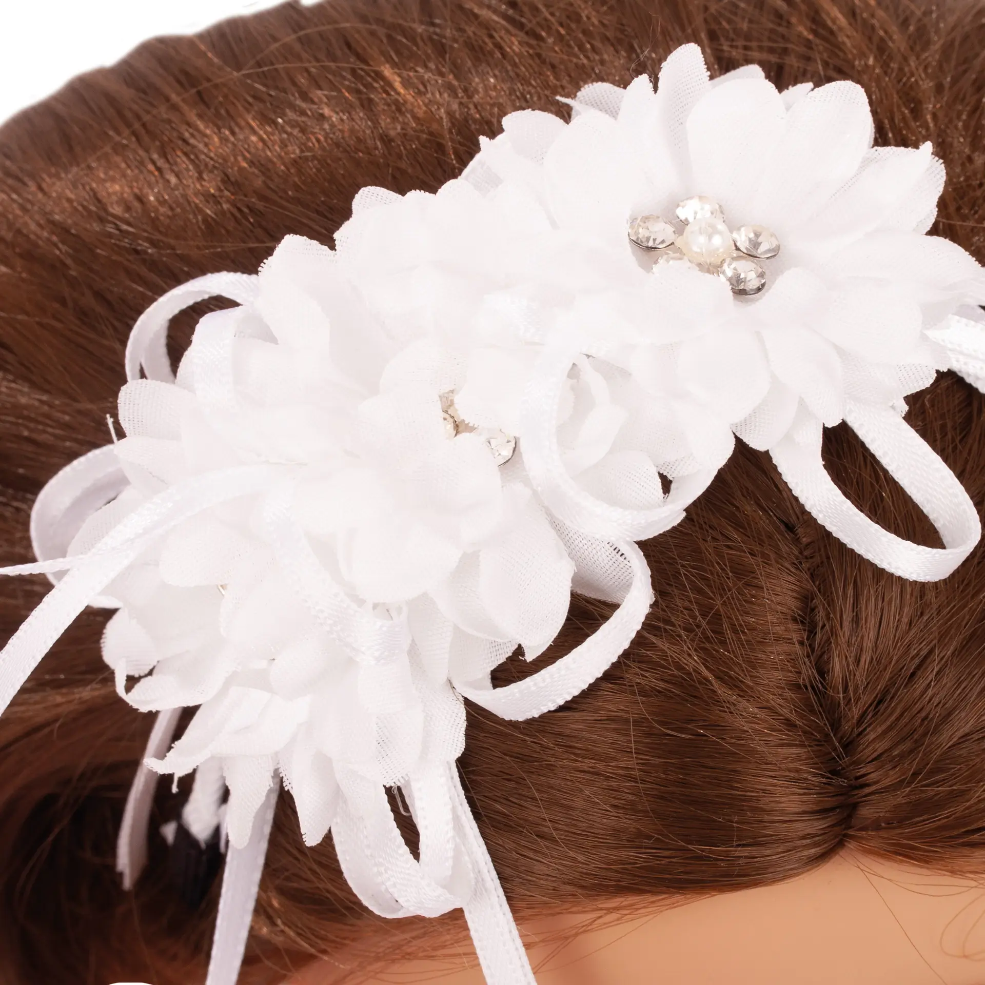 3403625 Set Haareifen Accessoires Goetz Haarreifen im Set festlich mit Blumen in weiss