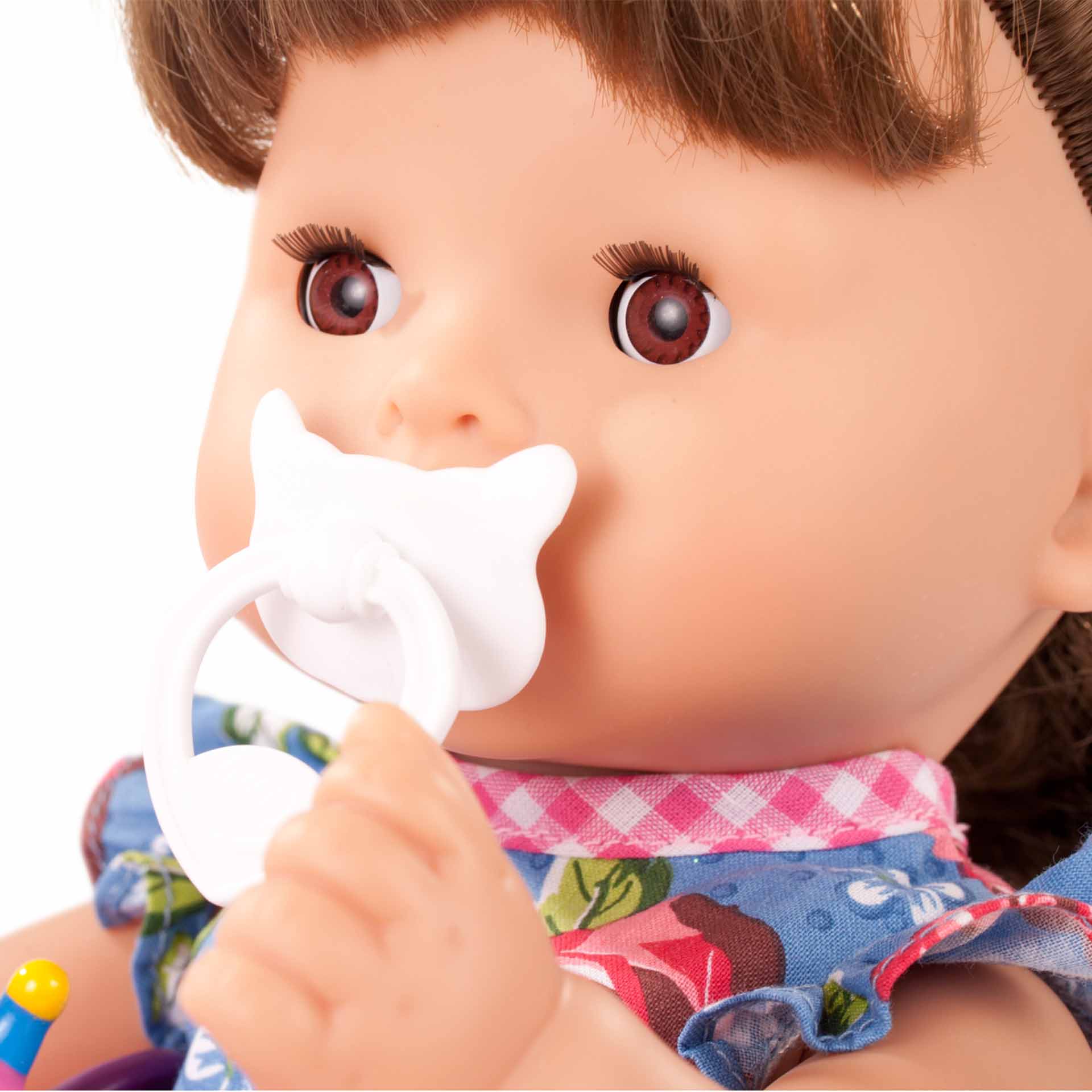 maxy-aquini-roses-garden-badepuppe-goetz-detailaufnahme-schlafaugen-braunaeugig-braunhaarig-schnuller