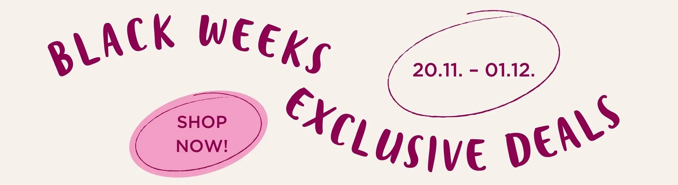 Goetz Black Friday Exclusive Deals Banner mit Angebotszeitraum 20.11. bis 01.12.