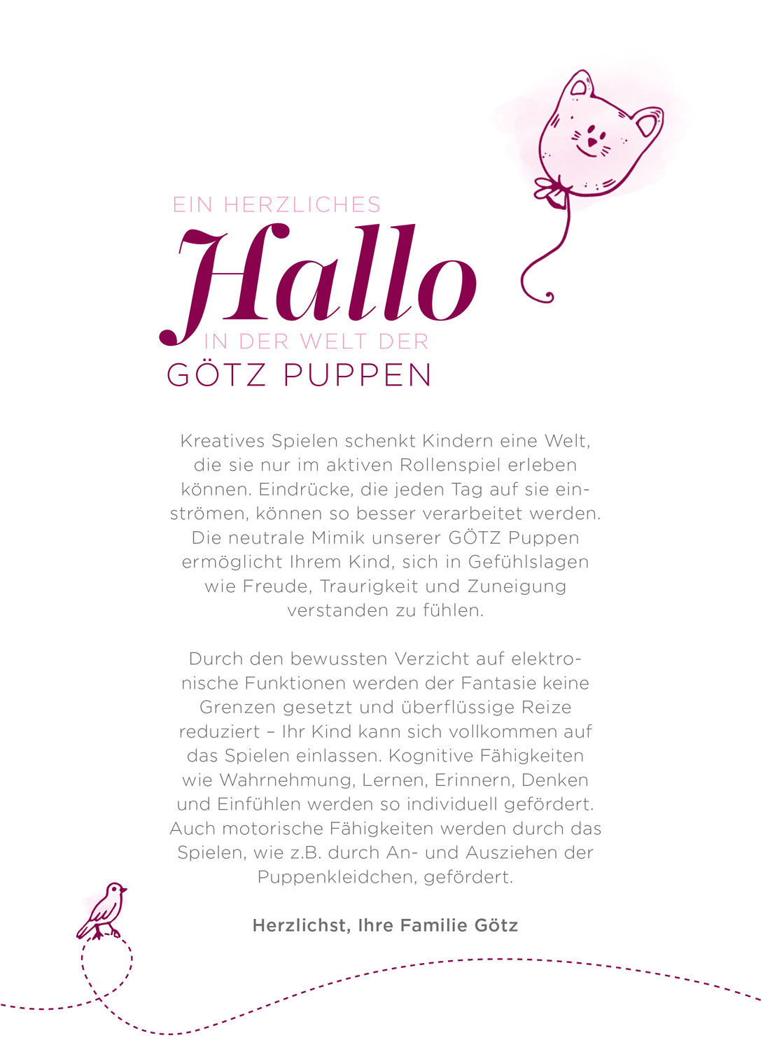 Die Götz Puppenmanufaktur eine Familie für Familien