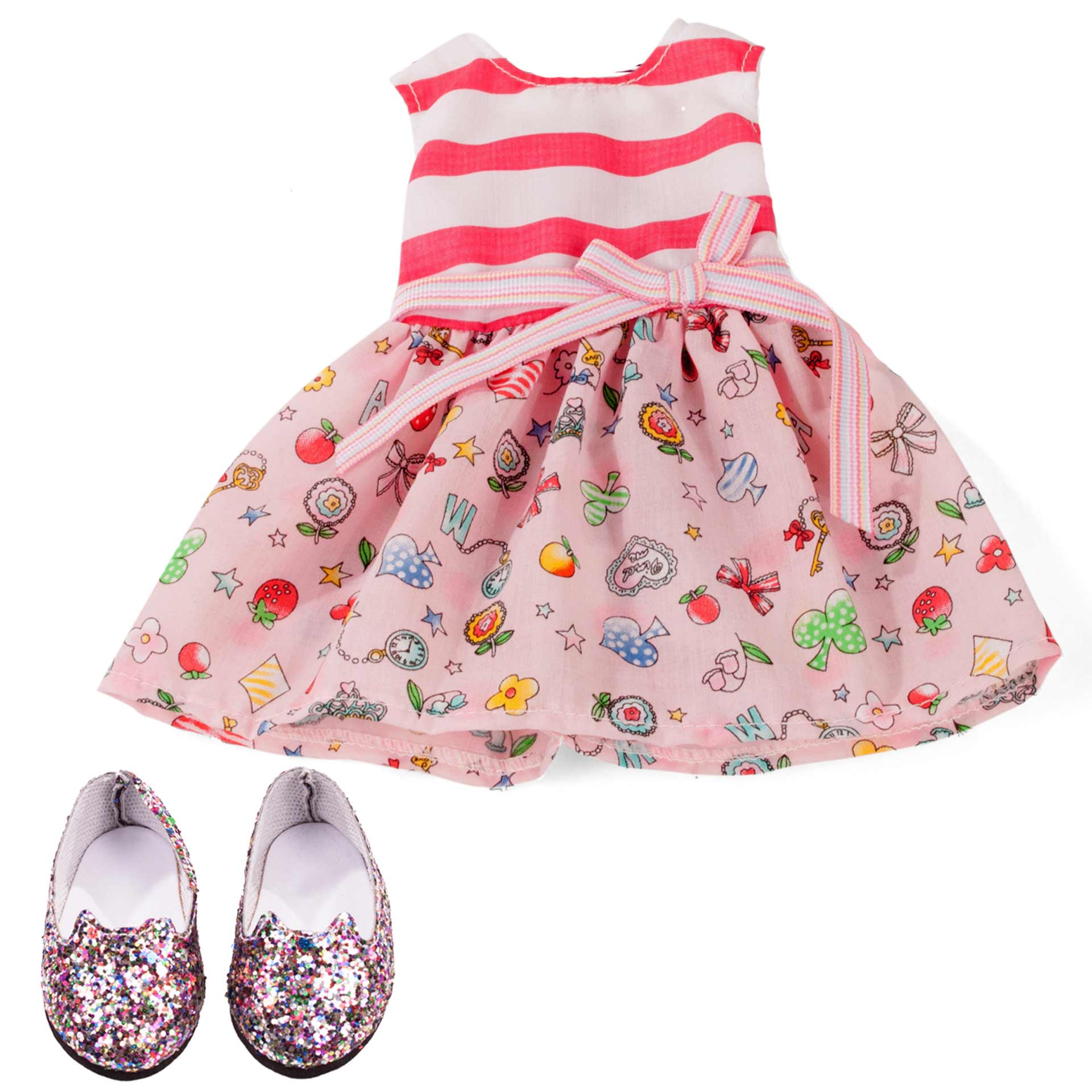 set-wonderland-sommerkleid-glitzerballerina-sommerschuhe-goetz