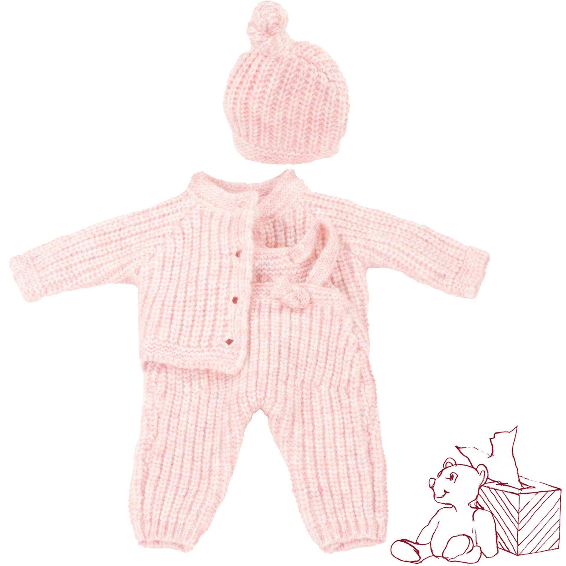 3403405-kombi-so-strick-bekleidung-goetz kombi-so-strick-bekleidung-jacke-latzhose-muetze-goetz
