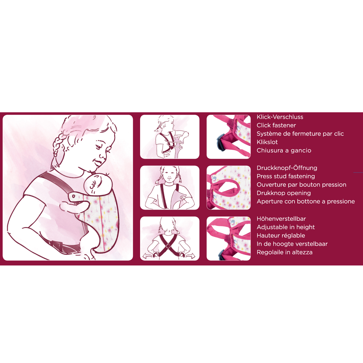 bauchtrage-happy-flower-goetz-funktionen-klickverschluss-druckknopfoeffnung-hoehenverstellbar