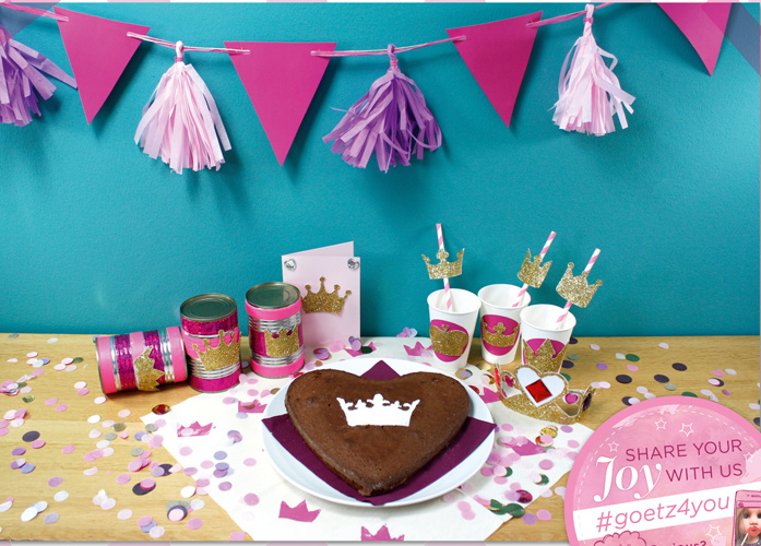 Geburstagsparty königlich feiern