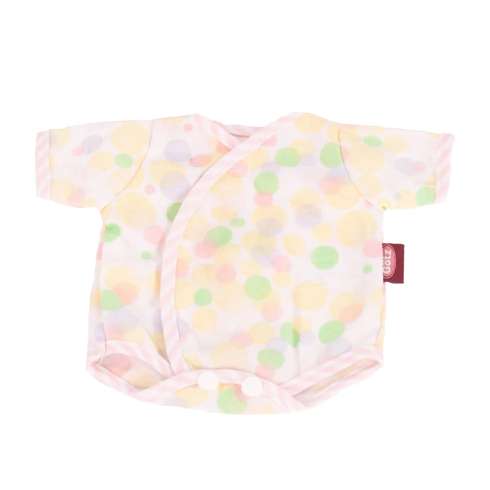 Body Gr. 30-33 cm zum Knoepfen mit pastellfarbenen Punkten. Von Goetz