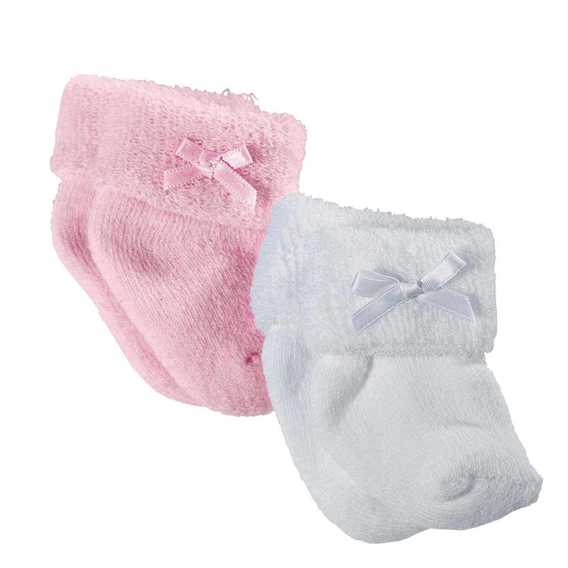 soeckchenset-rosa-weiss-bekleidung-soeckchen-struempfe-frottee-schleifen-goetz