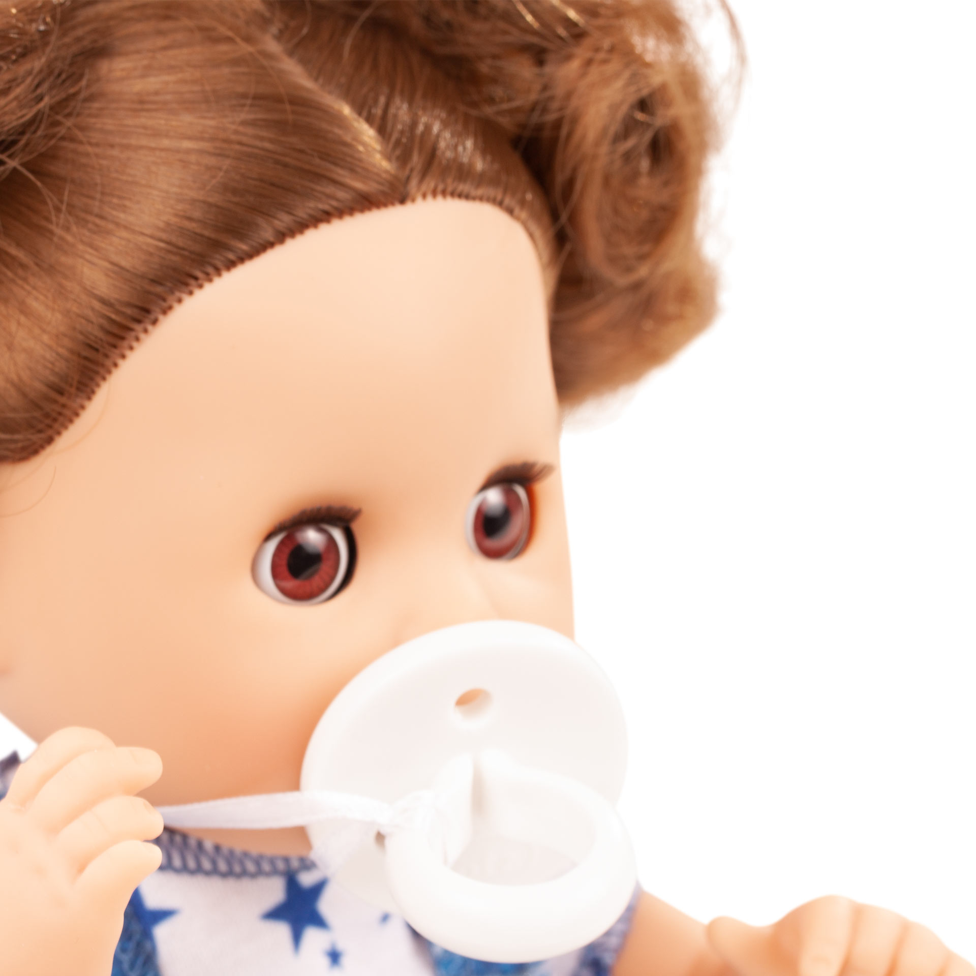 2453255-sleepy-aquini-mein-stern-babypuppe-goetz sleepy-aquini-mein-stern-babypuppe-goetz-schnuller-portrait-schlafaugen-braune-augen-braunhaarig