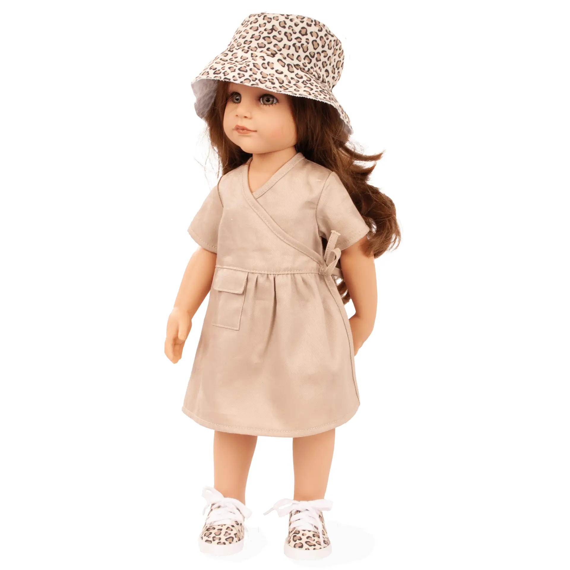 kombi-sooo-tiger-bekleidung-goetz-kleid-wickelkleid-cappy-hut-stoffschuhe-sneakers-emo