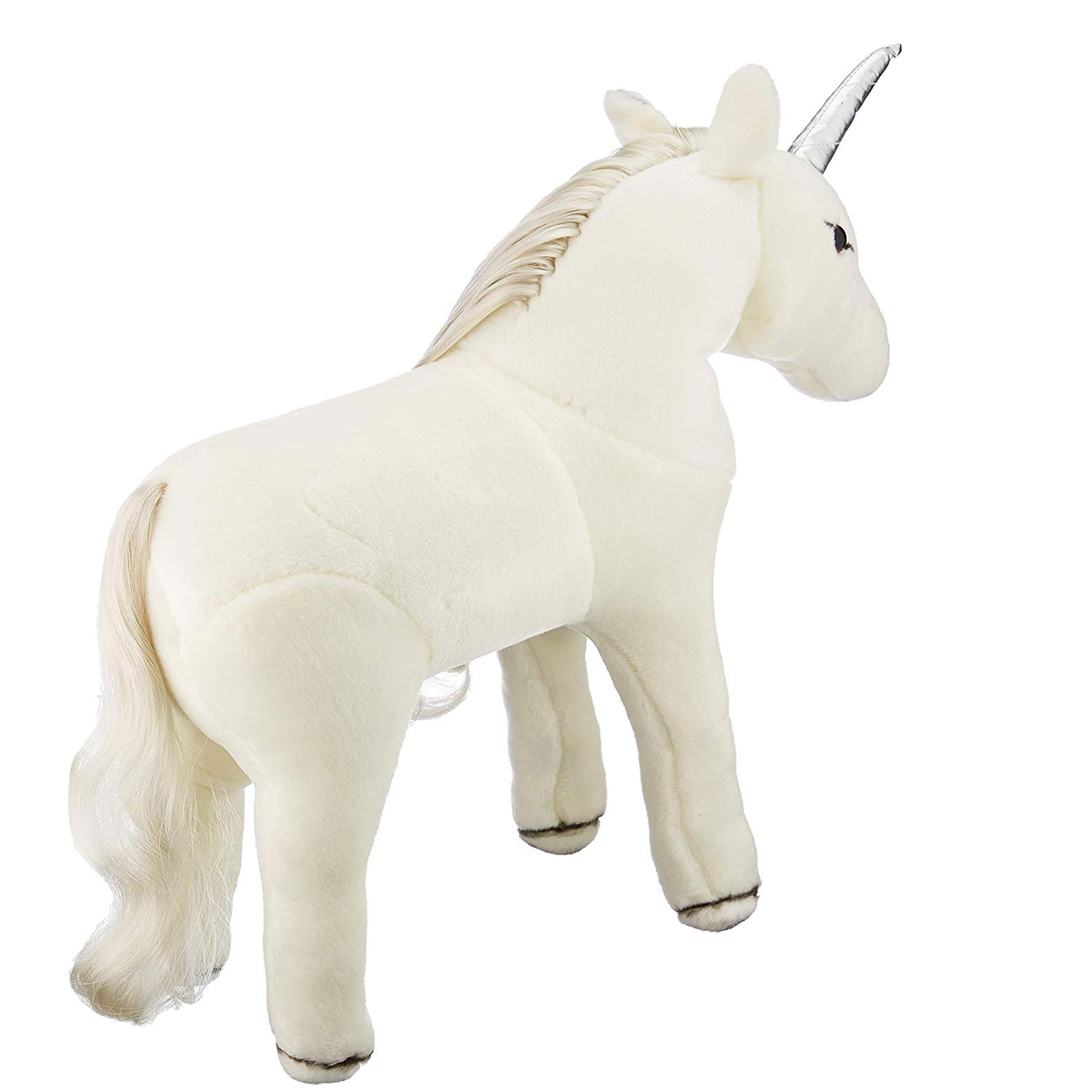 3402631-einhorn-achat-pferd-goetz einhorn-achat-plueschpferd-goetz-unicorn-plueschtier-lockenwickler-haarbuerste-lockenbuerste