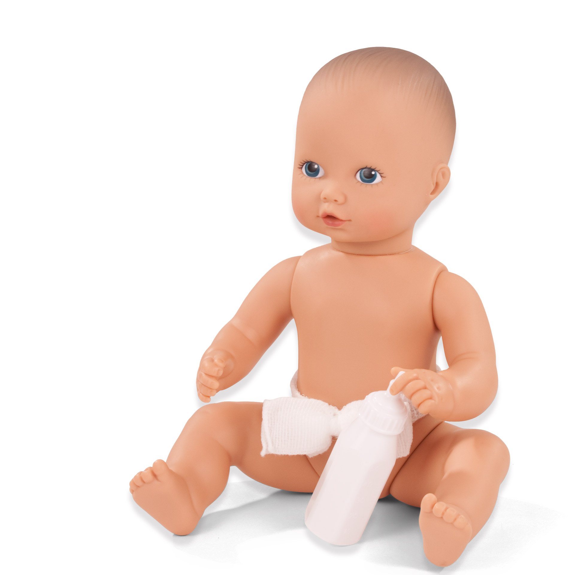 0753010-newborn-aquini-badepuppe-goetz newborn-aquini-badepuppe-goetz-trinkflasche-nabelbinde-blaue-augen
