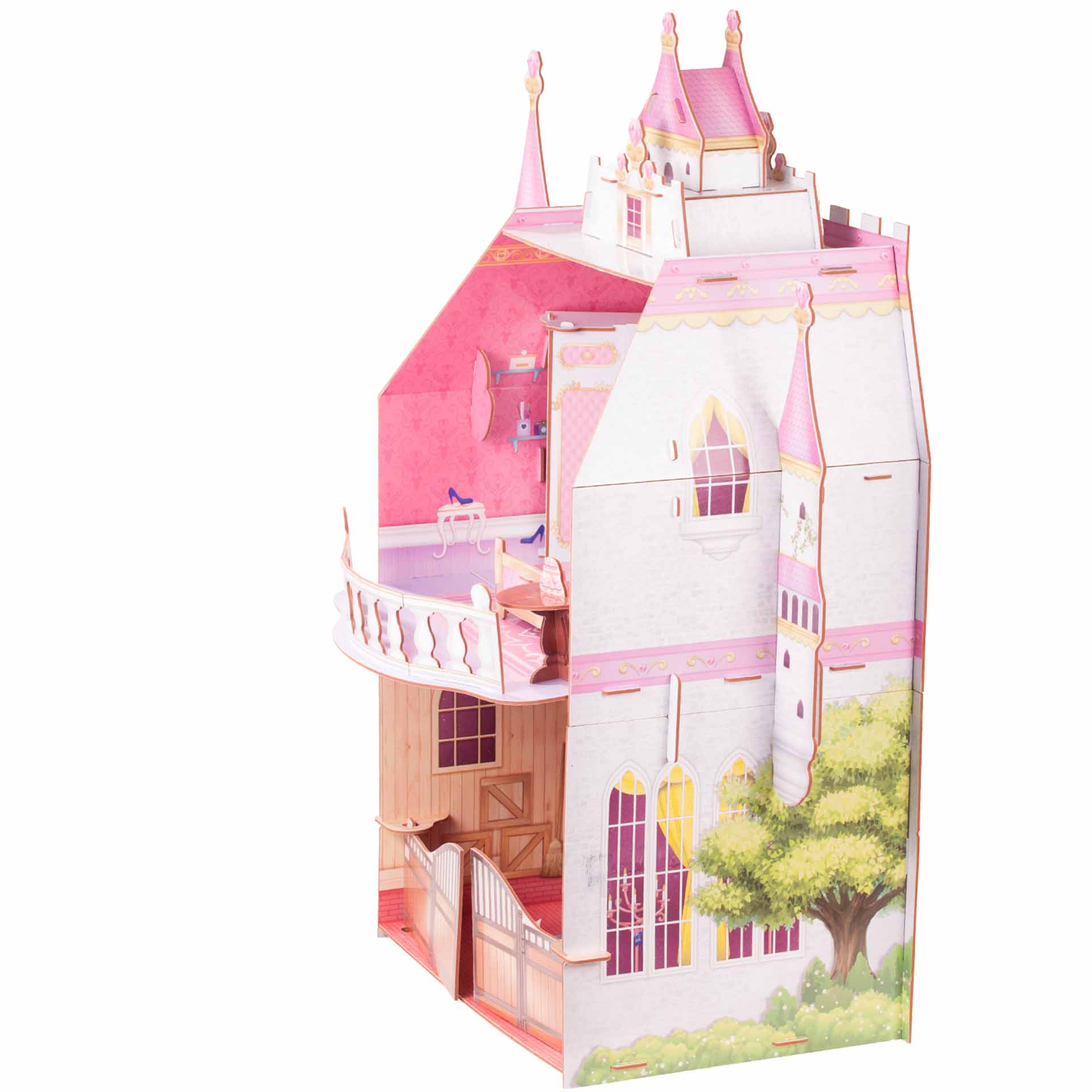 3402979-schloss-kleine-majestaet-goetz-seitlich schloss-kleine-majestaet-seitenaufnahme-puppenhaus-goetz