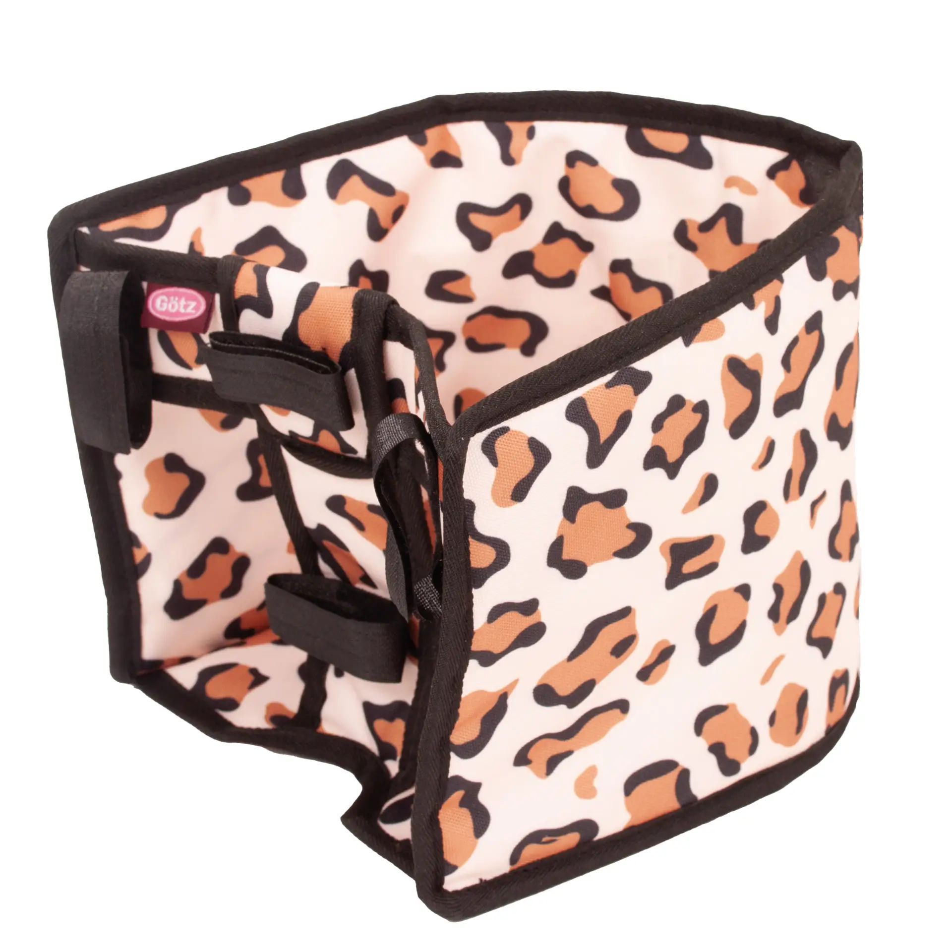 3403630 Fahrradsitz und Rollersitz Klein Tiger Goetz Fahrrad- und Rollersitz Tiger im Leopardenmuster. Wird mit dem Klettverschluß befestigt.
