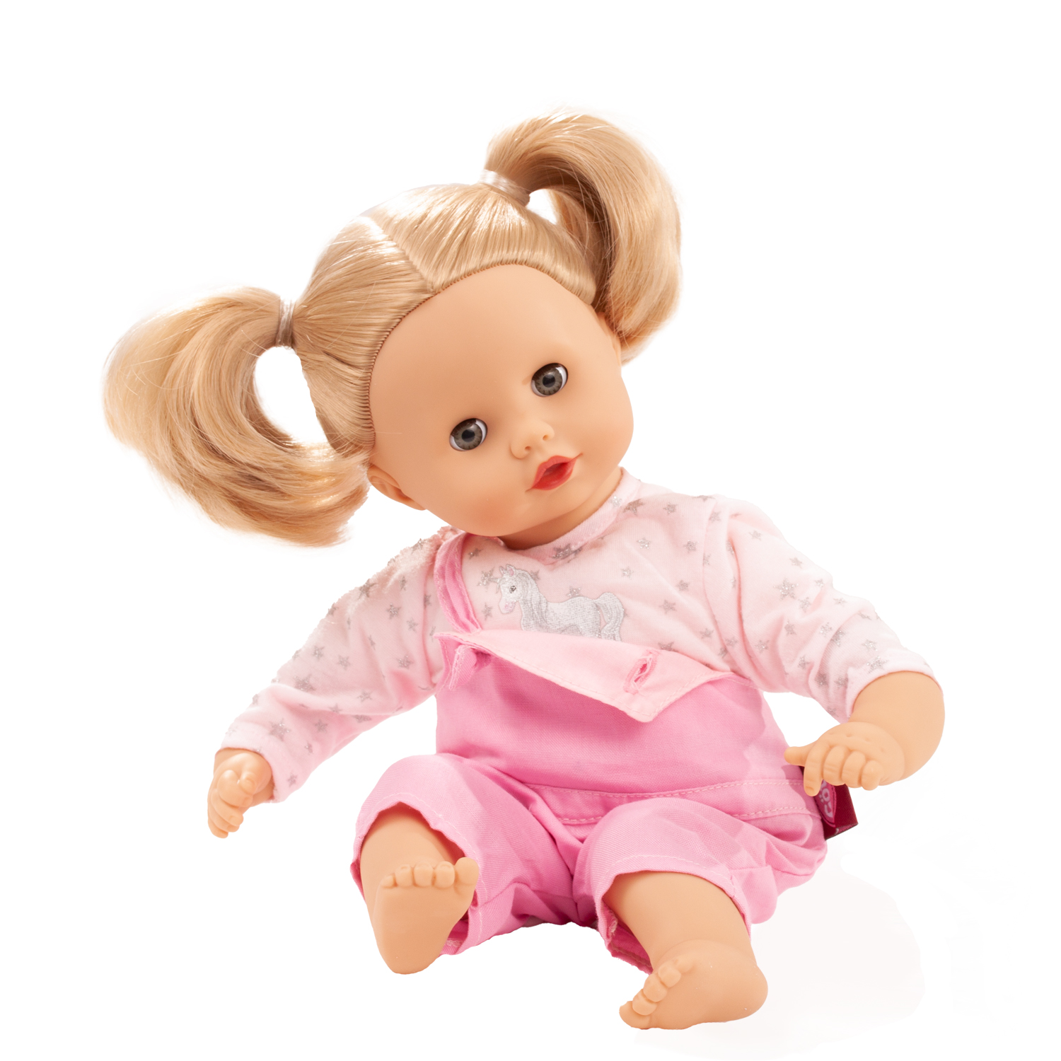 3403212-set-sparkling-unicorn-bekleidung-goetz set-sparkling-unicorn-bekleidung-goetz-muffin-latzhose-shirt-blondhaarig-schlafaugen