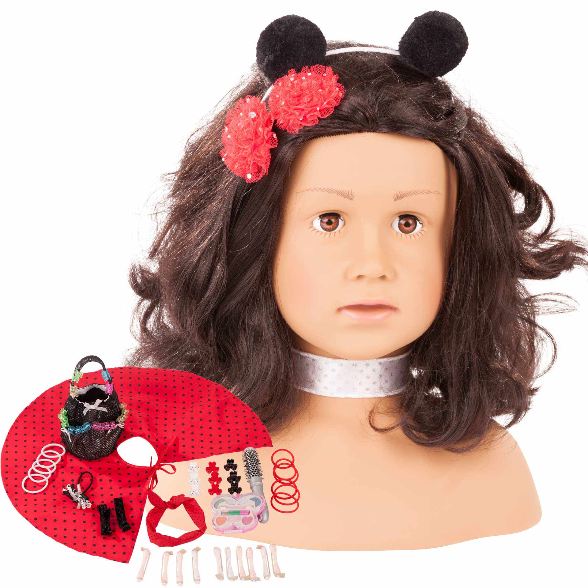 1992157-haarwerk-ladybug-goetz haarwerk-frisierkopf-stylingkopf-puppenkopf-sondermodell-nur-online-exclusive-exklusiv-goetz